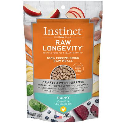 Instinct Dog Raw Longevity Freeze-Dried Meals Chicken Puppy 5 oz.