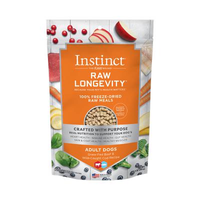 Instinct Freeze-Dried Longevity Beef/Cod 9.5 oz.