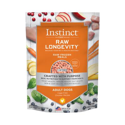 Instinct Frozen Bites Longevity Chicken 4 lb.