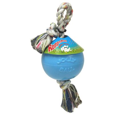 Jolly Pet Romp n Roll Dog Toy Durable Blueberry MD 6 in.