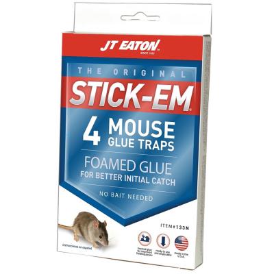 J.T. Eaton Stick-Em Mouse Size Glue Trap 4 Pack