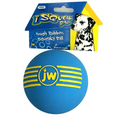 JW Pet iSqueak Ball Dog Toy Assorted LG