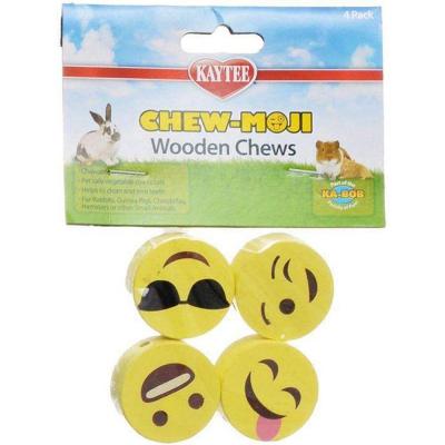 Kaytee Chew-Moji Wooden Chews 4 Pack