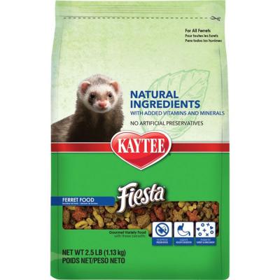 Kaytee Fiesta Natural Ferret Food 2.5 lb.