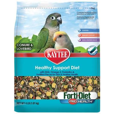 Kaytee Forti-Diet Pro Health Healthy Support Diet Conure and Lovebird 4 lb.