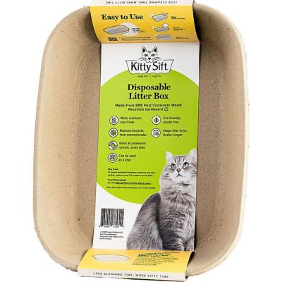 Kitty Sift Disposable Cat Litter Box