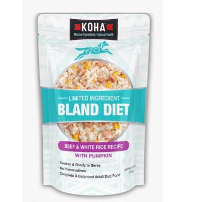 Koha Limited Ingredient Bland Diet Beef & White Rice Recipe Wet Dog Food 12.5 oz.