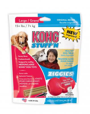 Kong Ziggies Chkn Lg 6 oz.