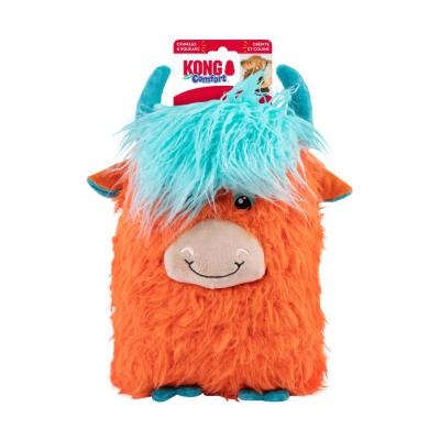 KONG Comfort Highland Cow Dog Toy Assorted XL