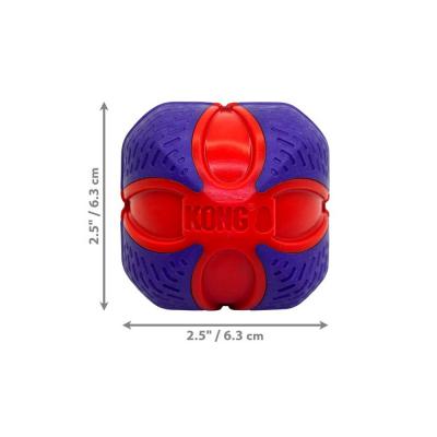 KONG Duets Duos Dog Toy Ball Medium