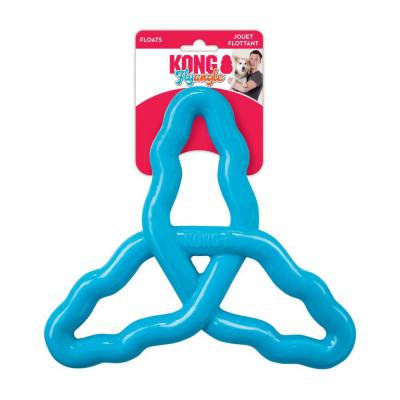 KONG Flyangle Assorted Floating Dog Toy Assorted LG