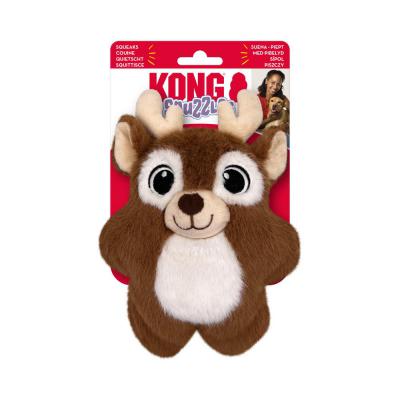 KONG Holiday Snuzzles Reindeer Dog Toy SM