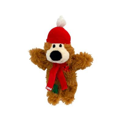 KONG Holiday Softies Bear Cat Toy Assorted