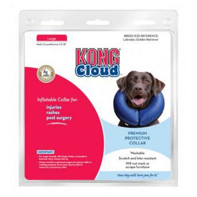 KONG Inflatable E Collar Blue LG