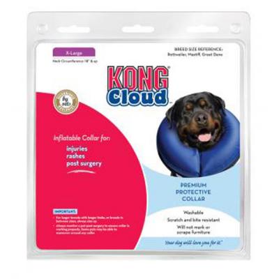 KONG Inflatable E-Collar Blue X-Large