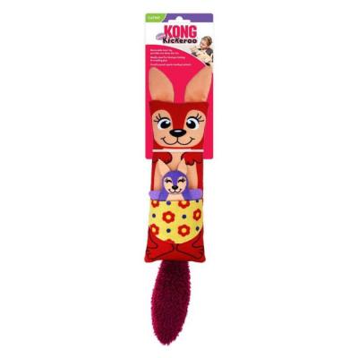 KONG Kickeroo Kanga Catnip Toy Red