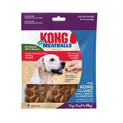 KONG Meatballs Dog Treat Mini 4 oz.