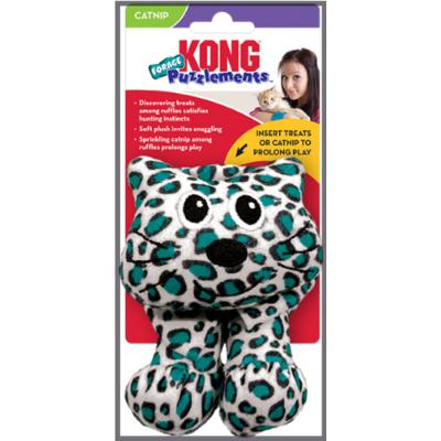 KONG Puzzlements Forage Kitty Cat Toy Assorted