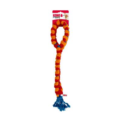 KONG Rope Rally Tug Red/Orange/Blue MD/LG