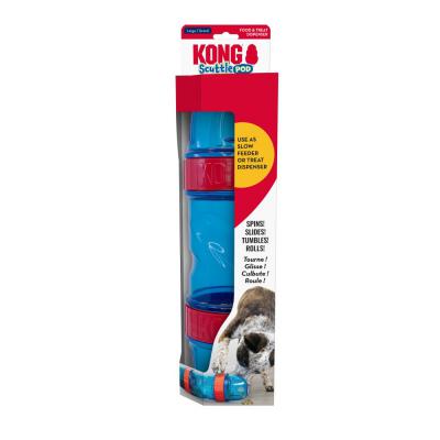 KONG Scuttle Pod Treat Dispenser Dog Toy Large