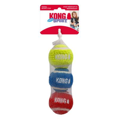 KONG Sport Softies Balls Dog Toy Assorted Medium 3 Pack