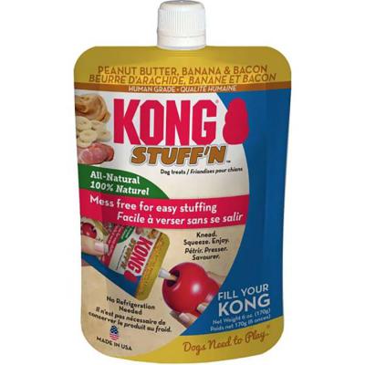 Kong Stuffn Natural Peanut Butter, Banana & Bacon 6 oz.