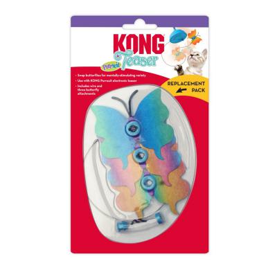 KONG Teaser Purrsuit Butterfly Replacement Pack Cat Toy