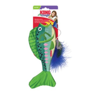 KONG Wrangler Angler Fish Cat Toy Assorted