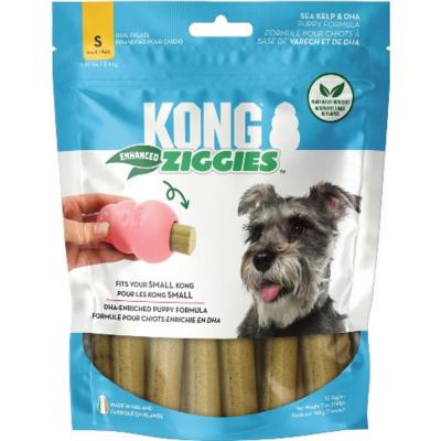 KONG Ziggies Enhanced Plant Based Puppy Treats SM 7 oz.