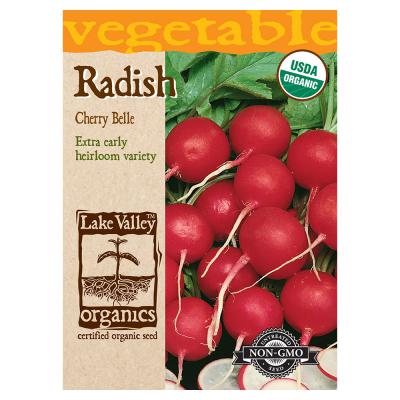 Lake Valley Seed Organic Radish Cherry Belle