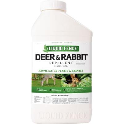 Liquid Fence Deer & Rabbit Repellent Concentrate 1 qt