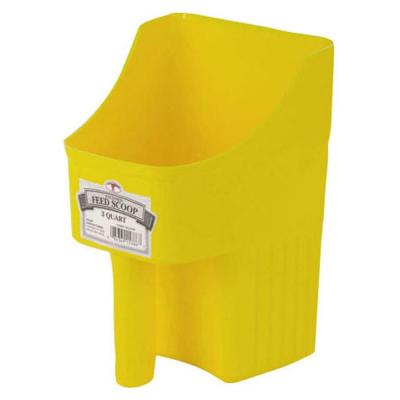 Little Giant Enclosed Feed Scoop Yellow 3 qt.