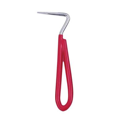 Hoof Pick Metal Red