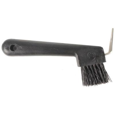 Hoof Pick W Brush Black