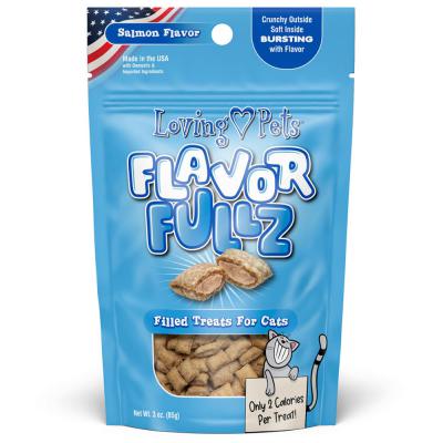 Loving Pets Flavorfullz Filled Cat Treats Salmon 3 oz.