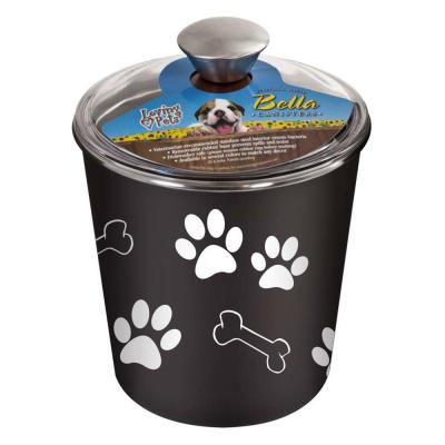 Loving Pets Treat Canister Espresso