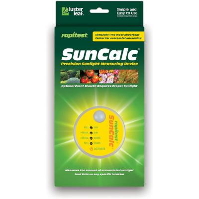 Luster Leaf SunCalc Sunlight Analyzer Precision Sunlight Measuring Device