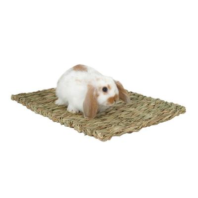 Marshall Pet Products Woven Grass Mat for Small Animals Yellow