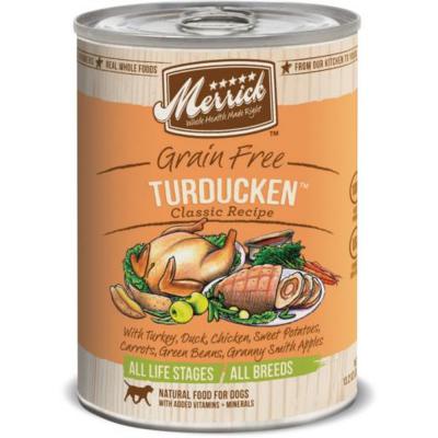 Merrick Turducken Recipe Grain Free Wet Dog Food 12.7 oz.