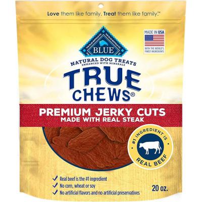 Blue True Chews Dog Jerky Steak 20 oz.