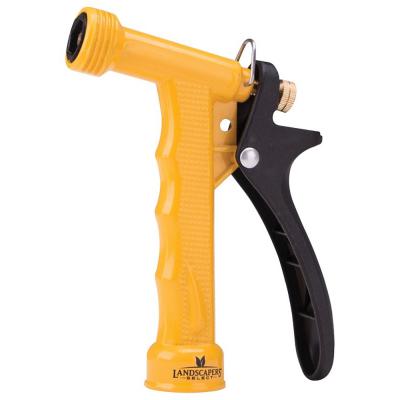 Landscapers Select Metal Spray Nozzle With Threaded Tip Yellow