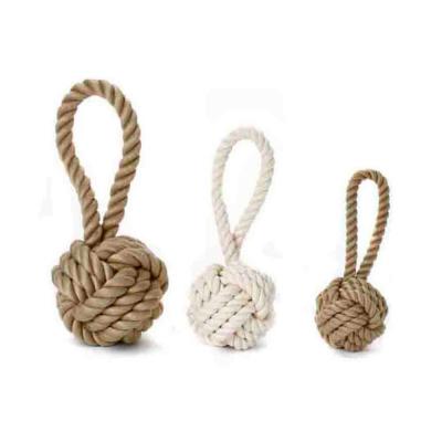 Multipet Nuts For Knots with Tug Toy Assorted 4 in.