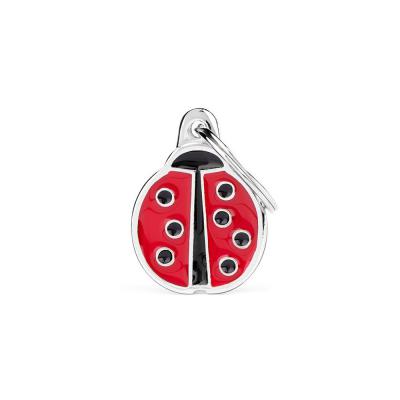 MyFamily Charms Small Ladybug ID Tag