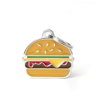 MyFamily Food Burger ID Tag