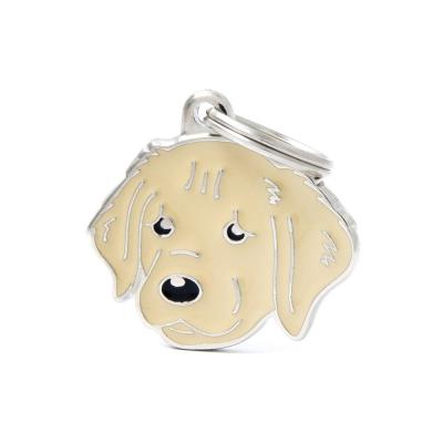 MyFamily Friends Golden Retriever ID Tag