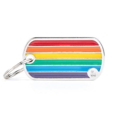 MyFamily Rainbow Flag ID Tag