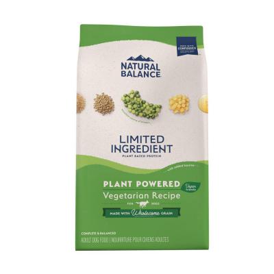 Natural Balance Pet Foods Limited Ingredient Plant Powered Vegan Friendly Dry Dog Food 4 lb.