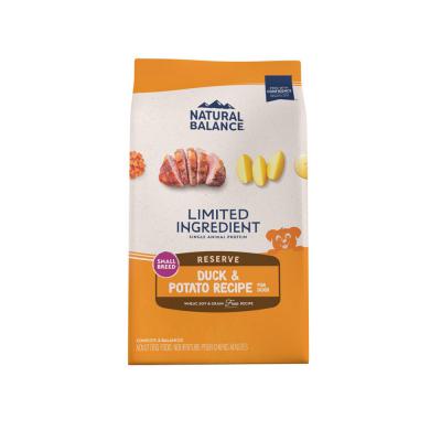 Natural Balance Pet Foods Limited Ingredient Reserve Grain Free Small Breed Dry Dog Food Duck & Potato 12 lb.