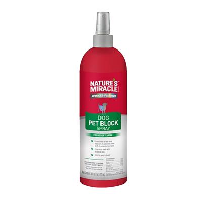 Nature's Miracle Dog Pet Block Spray 16 oz.