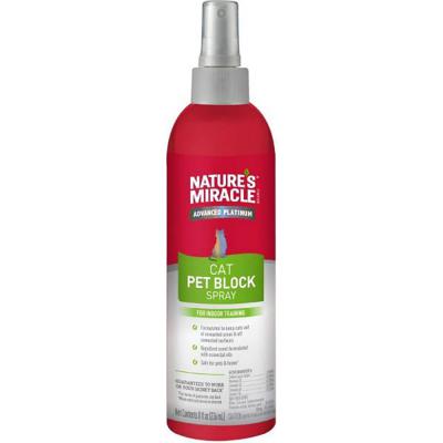 Nature's Miracle Cat Pet Block Spray 8 oz.